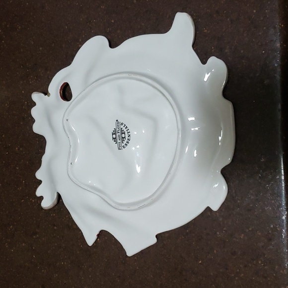 Fitz and Floyd Gift Gallery Holiday Plate REINDEER Christmas. - Picture 2 of 3